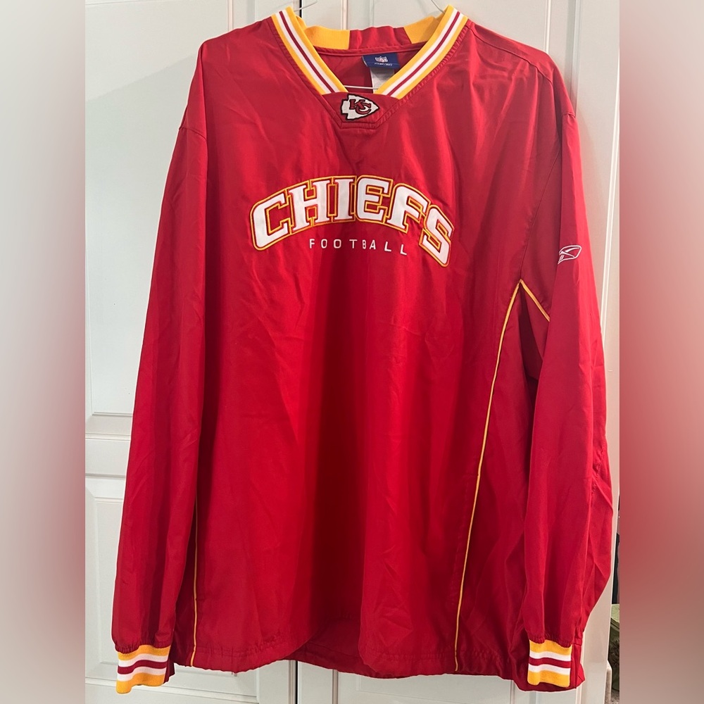 NFL Reebok KC Chiefs Pullover